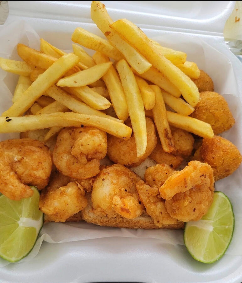Aunt Lily’s Kitchen & Catering Shrimp & Fries Aunt Lily’s Kitchen & Catering Shrimp & Fries